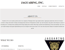 Tablet Screenshot of jaguaring.net